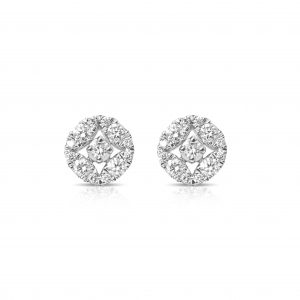 clous d'oreilles diamant sertis luxe b2b